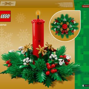 Konstruktorius LEGO® Christmas Table Decoration 40743 - Image 2