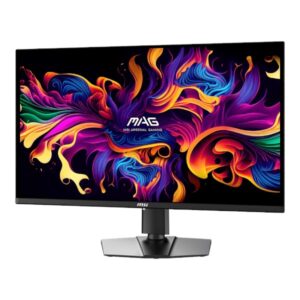 Monitorius MSI MAG 321UP QD-OLED 31.5" / UHD / 165Hz / 0,03ms (GTG) / juodos spalvos - reguliuojamas stovas - Image 2