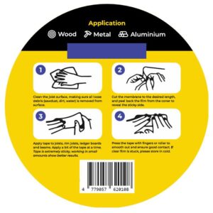 Lipni lagių juosta SOFT 50mm x 20m - Image 3