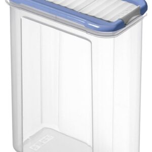 Birių produktų indas, 1.5 l, skaidri/mėlyna