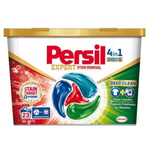 Skalbimo kapsulės PERSIL DISCS STAIN REMOVAL 23SK