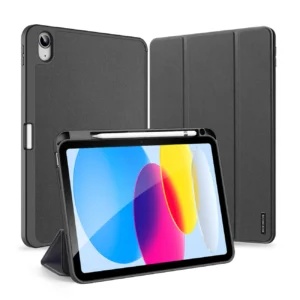Dux Ducis Domo dėklas iPad 10.9'' 2022 (10 gen.) smart cover stand juodos spalvos - Image 1
