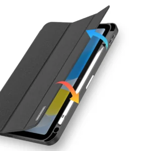 Dux Ducis Domo dėklas iPad 10.9'' 2022 (10 gen.) smart cover stand juodos spalvos - Image 8