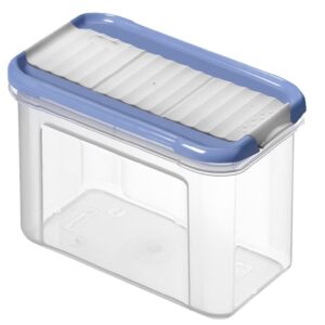 Birių produktų indas, 0.75 l, skaidri/mėlyna