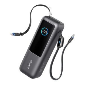 Nešiojamas įkroviklis Anker A1695H11, 25000 mAh, 100W, pilka - Image 1