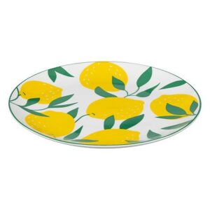 Lėkštė pietų, Ø 26.5 cm, balta/geltona/žalia - Image 2