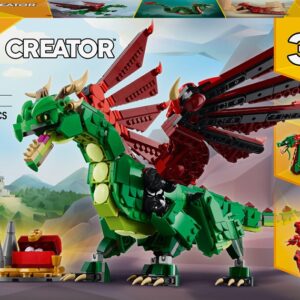 Konstruktorius LEGO® Creator 3in1 Viduramžių drakonas 31161 - Image 1