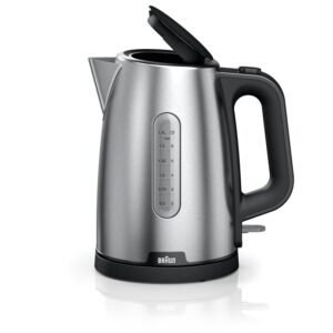 Elektrinis virdulys Braun PurShine WK1500BK, 1.7 l, sidabro - Image 1
