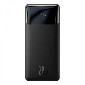 Nešiojamas įkroviklis Baseus 20W 20000 mAh, juoda