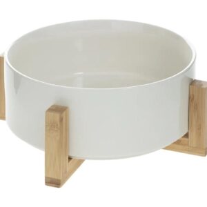 Dubuo, 23 cm, balta/medžio - Image 1