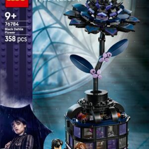 Konstruktorius LEGO® Wednesday Black Dahlia Flower 76784