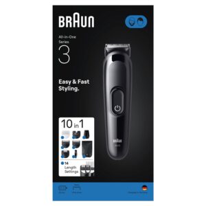Plaukų, barzdos kirpimo mašinėlė Braun 3 AIO3560 - Image 3