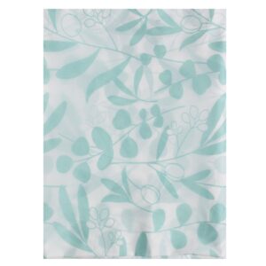 Staltiesė Splendid OLIVES, balta/žalia, 150 x 180 cm