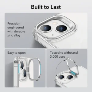 ESR Classic Kickstand dėklas skirtas Apple iPhone 14 Plus - skaidrus - Image 3