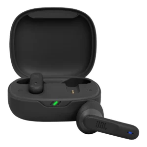 JBL Wave 300 Bluetooth TWS belaidės ausinės juodos spalvos (JBLW300TWSBLK)