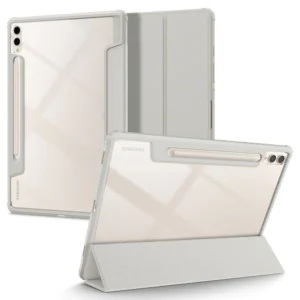 Spigen Ultra Hybrid Pro dėklas skirtas Samsung Galaxy Tab S9+ 12.4'' X810 / X816B - pilkos spalvos - Image 1
