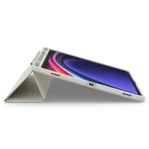 Spigen Ultra Hybrid Pro dėklas skirtas Samsung Galaxy Tab S9+ 12.4'' X810 / X816B - pilkos spalvos - Image 8