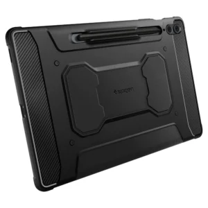 Spigen Rugged Armor Pro dėklas skirtas Samsung Galaxy Tab S9 FE+ 12.4'' X610 / X616B - juodos spalvos - Image 8