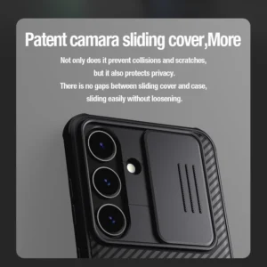 Nillkin CamShield Pro armored case su camera cover skirtas Samsung Galaxy S24 - žalios spalvos - Image 8