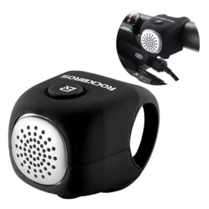 Rockbros CB1709BK electronic bicycle bell - juodos spalvos - Image 7