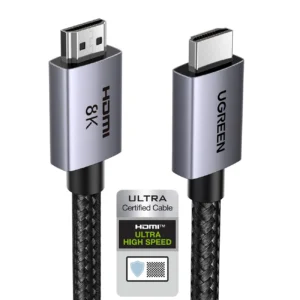 Ugreen HD171 25911 kabelis su HDMI 2.1 8K connectors certified 3 m - pilkos spalvos - Image 4