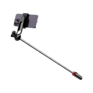 Asmenukių lazda WC1Y3S telescopic tripod 1.3m with phone holder - juodos spalvos - Image 3
