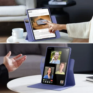 ESR Rebound Hybrid dėklas skirtas iPad Pro 11'' 2024 - violetinės spalvos - Image 5