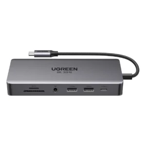 HUB Ugreen CM681 15978 13in1 USB-C - 2x USB-A 3.2 / 2x USB-A 3.0 / USB-C 3.2 / 2x HDMI / DisplayPort / RJ45 / SD and TF / AUX / USB-C PD - Image 1