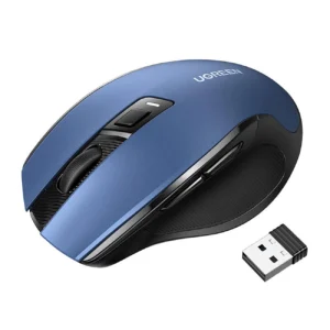 Ugreen MU006 optinė belaidė USB pelė 2.4GHz 4000 DPI - blue - Image 2