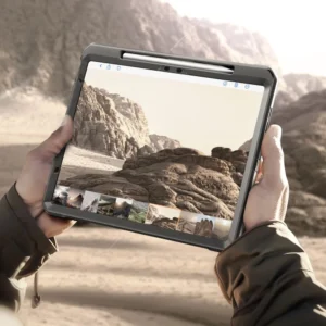 Supcase UNICORN BEETLE PRO IPAD AIR 10.9 4 / 5 / 2020-2022 / 11 6 / 2024 juodos spalvos - Image 6