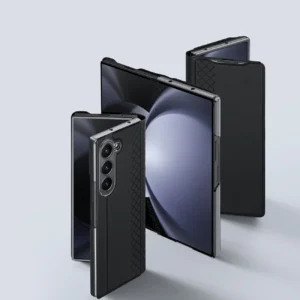 Dux Ducis Brill leather dėklas skirtas Samsung Galaxy Z Fold 6 with flap and card slot - juodos spalvos - Image 6