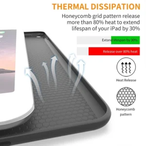 Tech-Protect Smartdėklas skirtas iPad 9.7'' 5 / 6 2017-2018 - juodos spalvos - Image 4