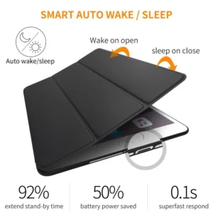 Tech-Protect Smartdėklas skirtas iPad 9.7'' 5 / 6 2017-2018 - juodos spalvos - Image 6
