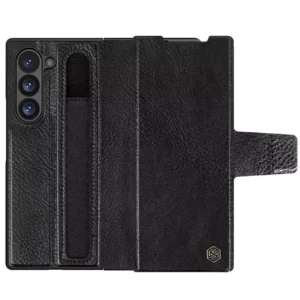 Nillkin Aoge Leather dėklas skirtas Samsung Galaxy Z Fold 6 5G - juodos spalvos - Image 3