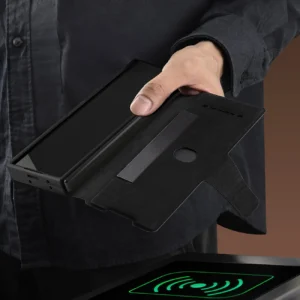 Nillkin Aoge Leather dėklas skirtas Samsung Galaxy Z Fold 6 5G - juodos spalvos - Image 6