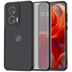 Tech-Protect MagMat dėklas skirtas Motorola Moto G85 5G - Matte juodos spalvos - Image 1