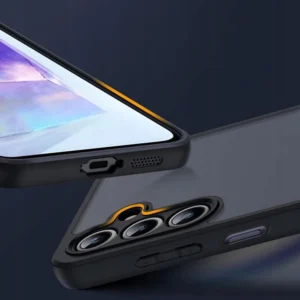 Tech-Protect MagMat dėklas skirtas Motorola Moto G85 5G - Matte juodos spalvos - Image 4