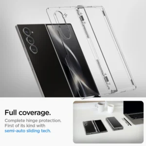 Spigen Ultra Hybrid Pro dėklas skirtas Samsung Galaxy Z Fold 6 - skaidrus - Image 8