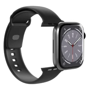 Puro Icon Silicone apyrankė skirta Apple Watch 42 / 44 / 45 / 49 mm - juodos spalvos (2 vnt) - Image 4