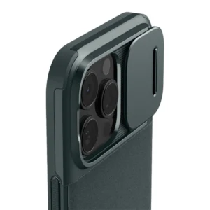 Spigen Optik Armor Mag dėklas su MagSafe skirtas Apple iPhone 16 Pro - žalios spalvos - Image 6