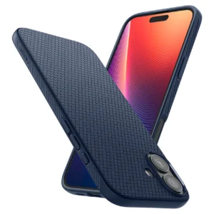 Spigen Liquid Air dėklas skirtas Apple iPhone 16 Plus - mėlynos spalvos - Image 9