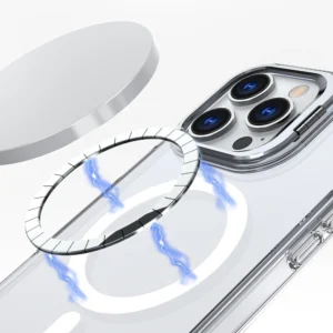Tech-Protect MagStand MagSafe dėklas skirtas Apple iPhone 16 Pro - skaidrus - Image 4