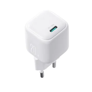 Joyroom JR-TCG08 GaN 20W Power Delivery laidinis įkroviklis - baltos spalvos - Image 4
