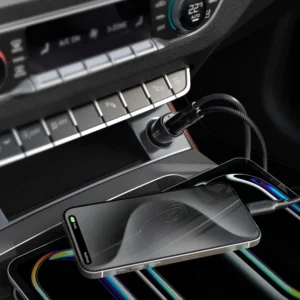 Spigen ArcStation Essential EV502 50W automobilinis įkroviklis - juodos spalvos - Image 4