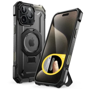 Supcase UB Grip Mag dėklas su MagSafe skirtas Apple iPhone 16 Pro Max - juodos spalvos - Image 1