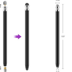 Tech-Protect USP100 4-TIP Touch Stylus Passive Pen - Green-Yellow - Image 3