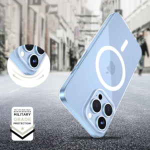 Tech-Protect FlexAir MagSafe dėklas skirtas Apple iPhone 13 Pro Max - skaidrus - Image 3