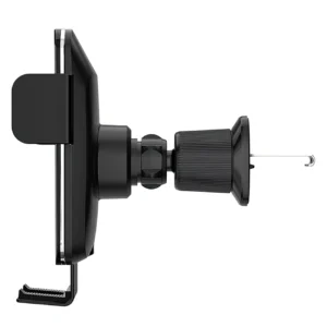 Wozinsky WEDZ-3Y8S clamp automobilinis telefono laikiklis su 15W inductive charger for phone on the air vent - juodos spalvos - Image 3