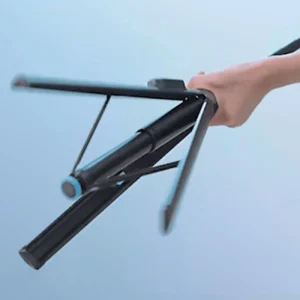 Selfie stick Wozinsky WRZP1 with automatically extendable legs, tripod function, 1.7m - juodos spalvos - Image 7