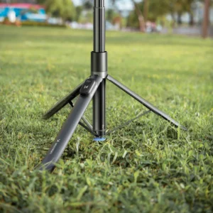 Selfie stick Wozinsky WRZP1 with automatically extendable legs, tripod function, 1.7m - juodos spalvos - Image 9